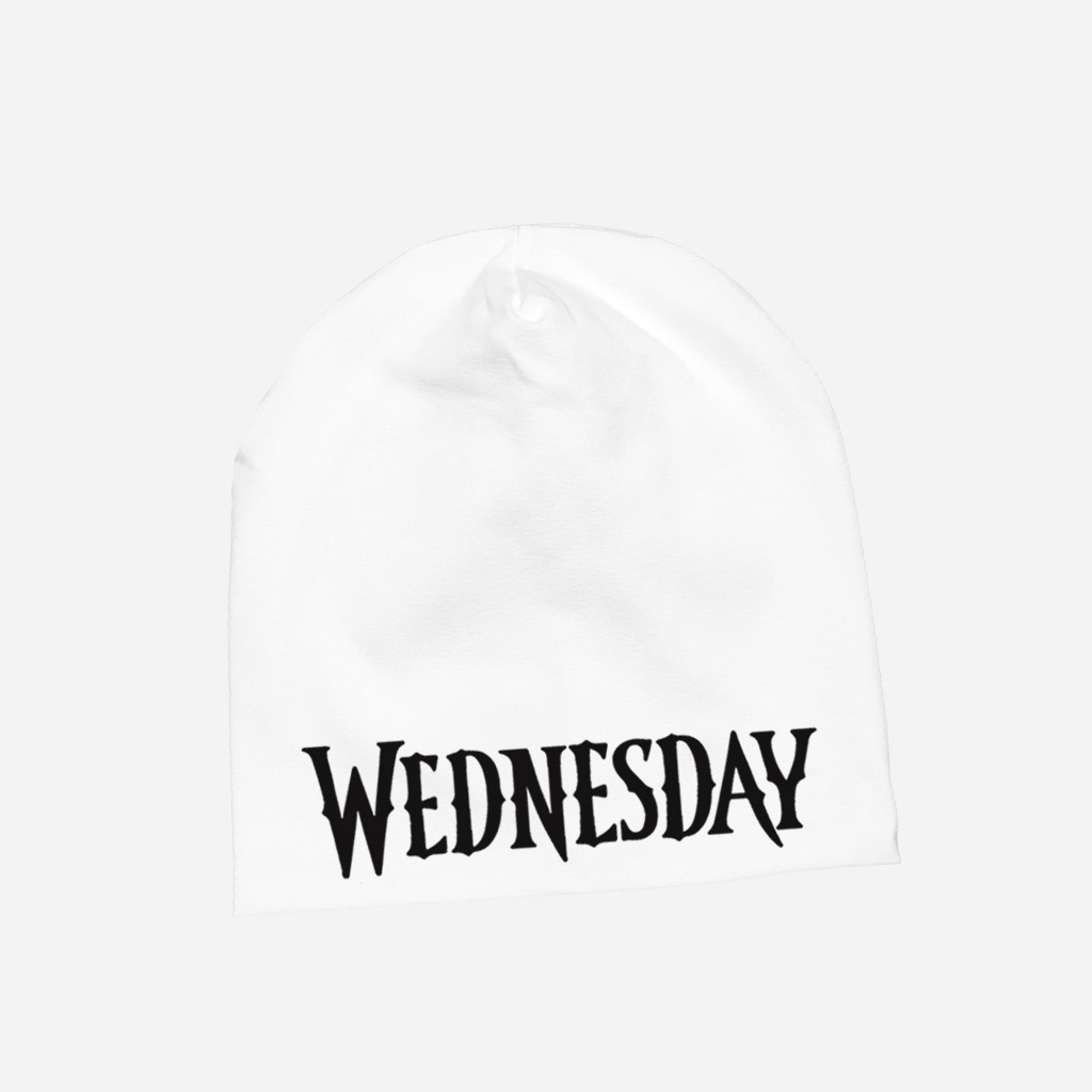 Čiapka Why Wednesday biela