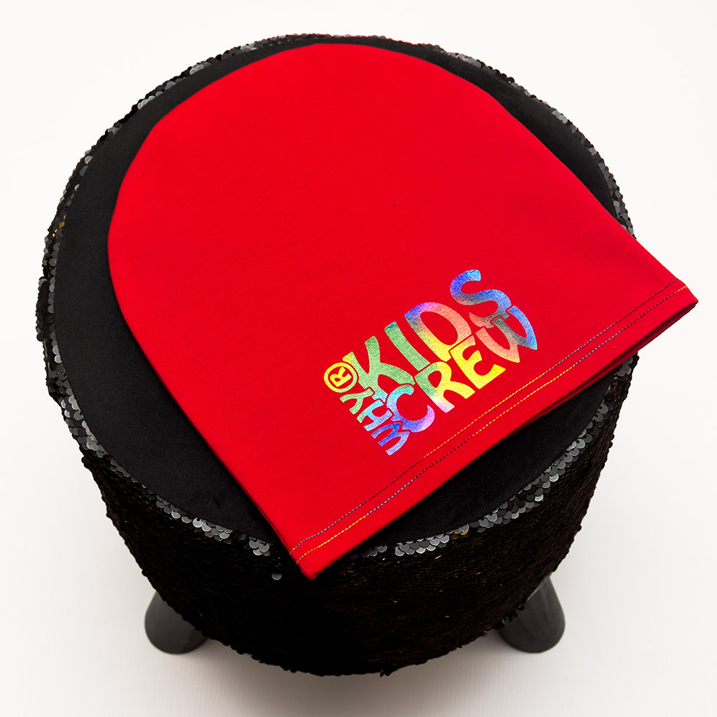 Čiapka Kids Crew červená