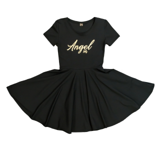 Dámske letné šaty Angel čierne